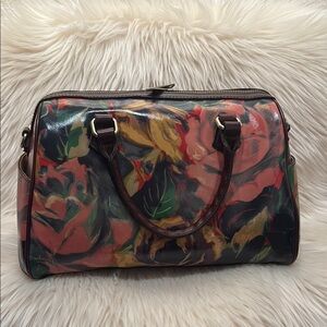 Patricia Nash Winter Bloom Skye Satchel